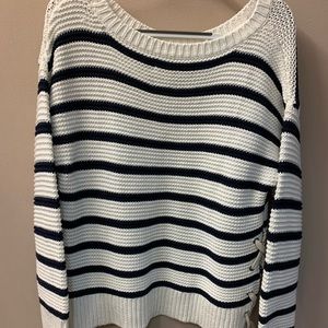 Thick Abercrombie striped sweater